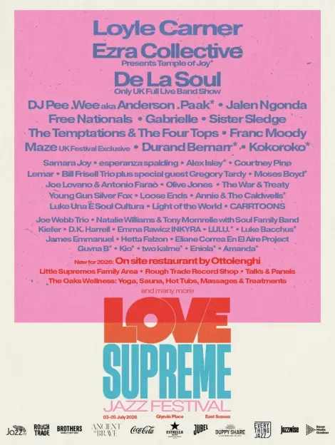 Iconic US Hip Hop Legends to Headline Love Supreme Festival, Joining 90s Chart-Topping Star for Exclusive UK Performance!