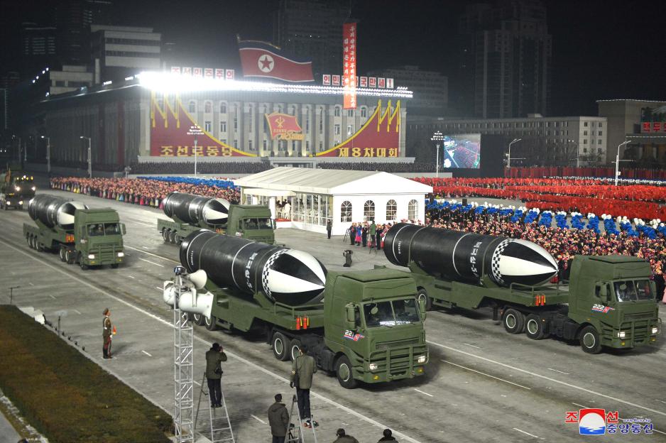 Military parade in Pyongyang