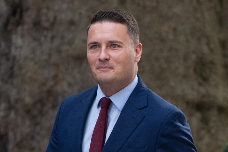 Wes Streeting, UK Secretary of State for Health and Social Care, arriving at 10 Downing Street.