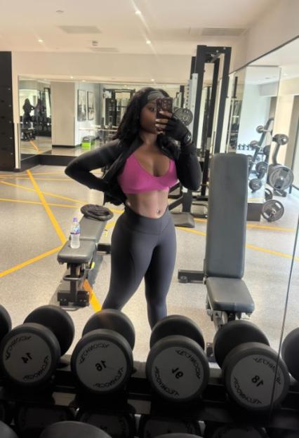 Whitney taking a selfie