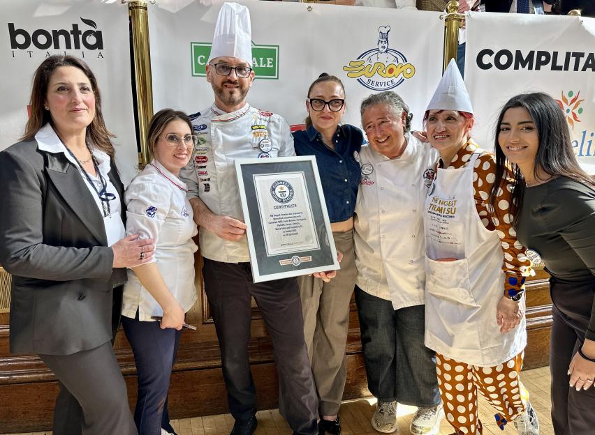 World's longest tiramisu record broken in London