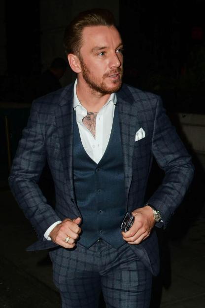 Jamie O'Hara attending the LGBT History Month VIP Dinner.