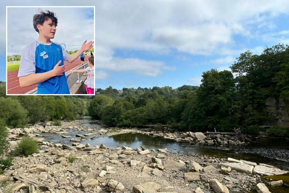 Tragic Family Outing: 12-Year-Old Boy Drowns and Becomes Trapped Between Rocks in River