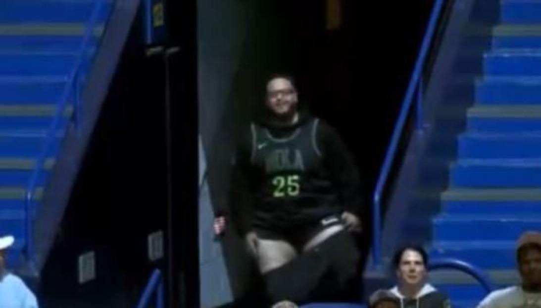 'Awkward Moment: NBA Fan's Wardrobe Malfunction Caught on Dance Cam!'
