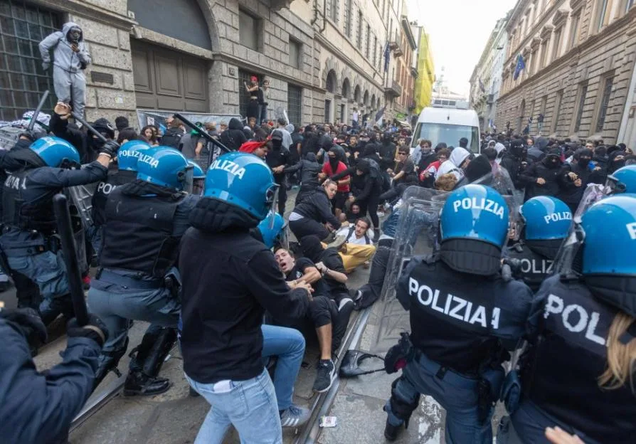 Italy Protest