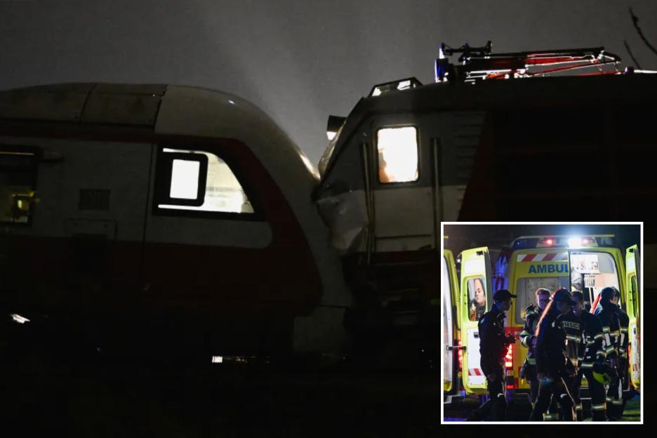 Train Collision in Slovakia Leaves Dozens Injured, 11 in Critical Condition Rushed to Hospital