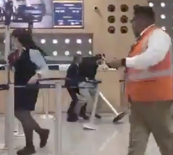 Passengers Launch Shocking Attack on Airport Staff Following Drunken Brawl and Plane Ejection