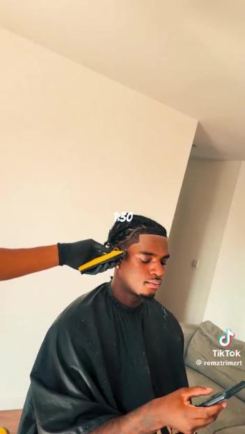 Watch: Kind-hearted 19-Year-Old Man Utd Star Surprises Barber with Amazing Tip After Haircut!