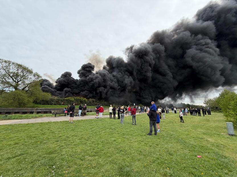 Port Talbot fire: Smoke seen for miles as massive blaze erupts in Wales