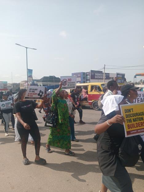 'Freedom for Our Kids: Uproar in Ibadan as Students and Teachers Are Kidnapped [VIDEO]'