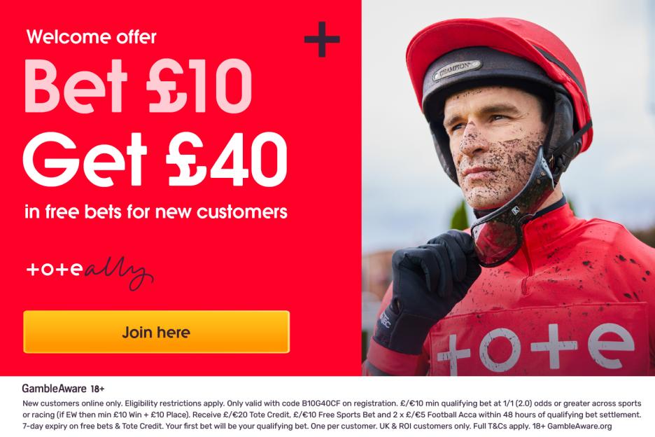 'Join Tote Today and Score £40 in Free Bets for the 2026 Cheltenham Festival!'