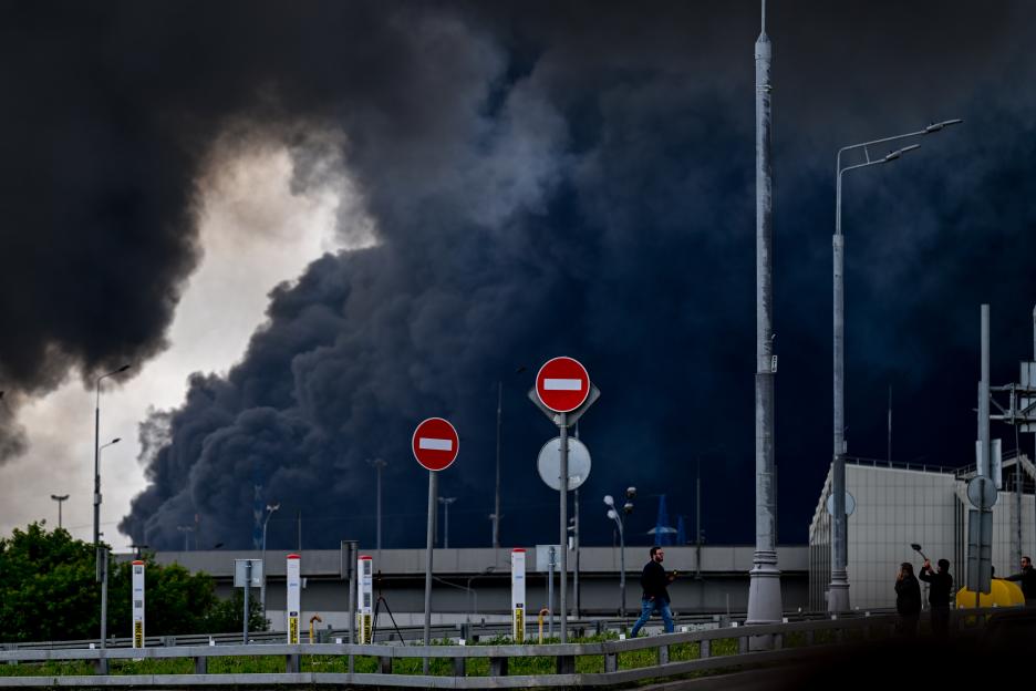 Moscow oil refinery damaged again in UAV attack