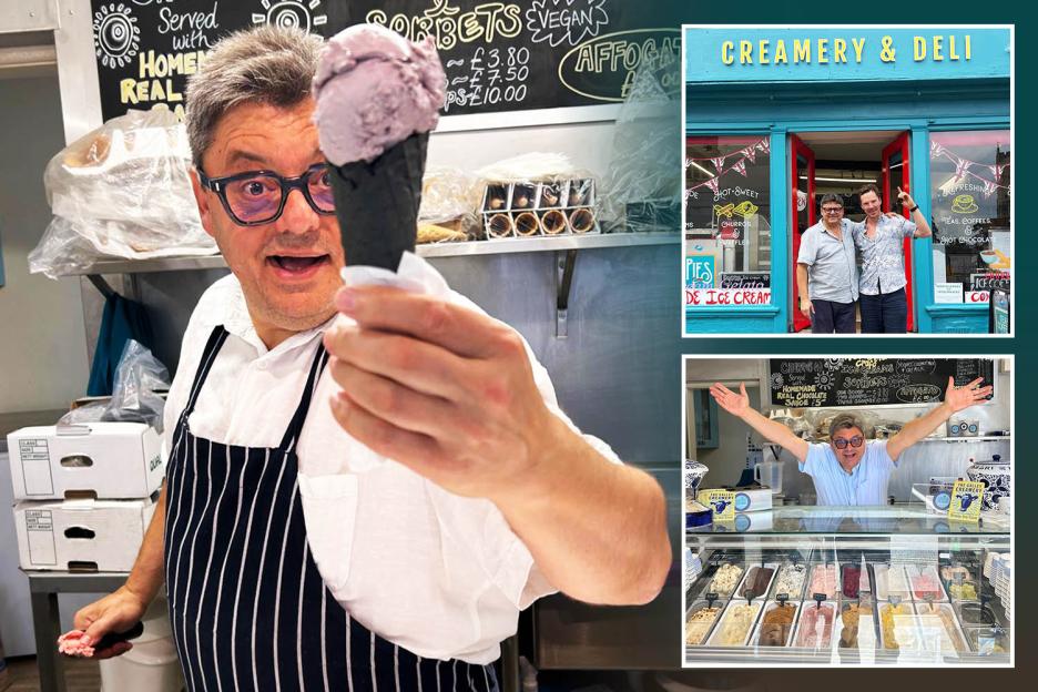 Step Inside the 'Willy Wonka of Ice Creams': A Wacky Shop Serving Up Black Garlic and Lobster Flavors—Would You Dare to Try Them?