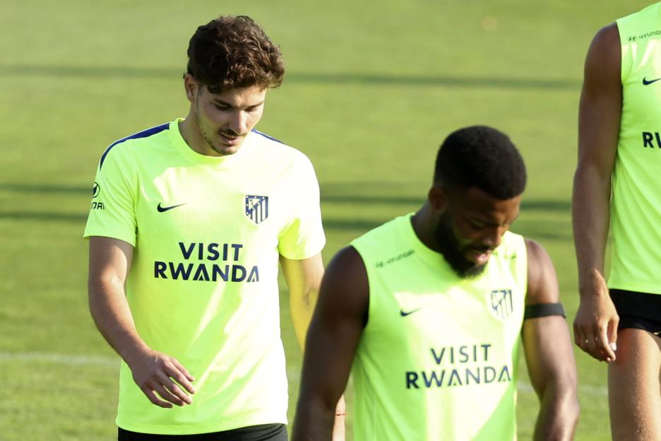 Atletico Madrid training session