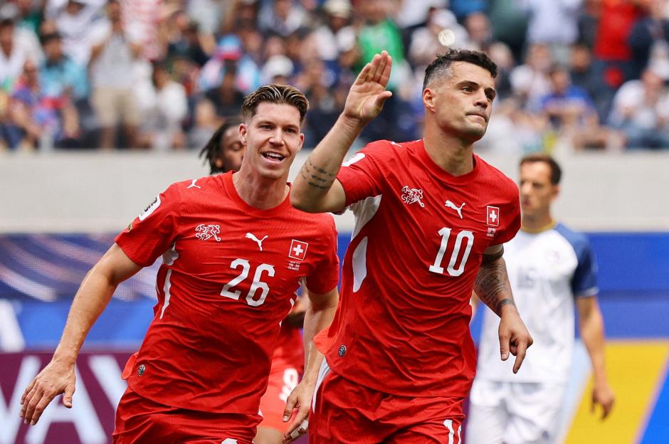 'Granit Xhaka's Celebration Decoded: What His Gesture Means After Scoring for Switzerland at the World Cup'