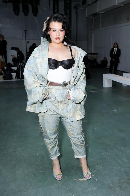 Lola Young at the Vivienne Westwood Fall 2026 fashion show.