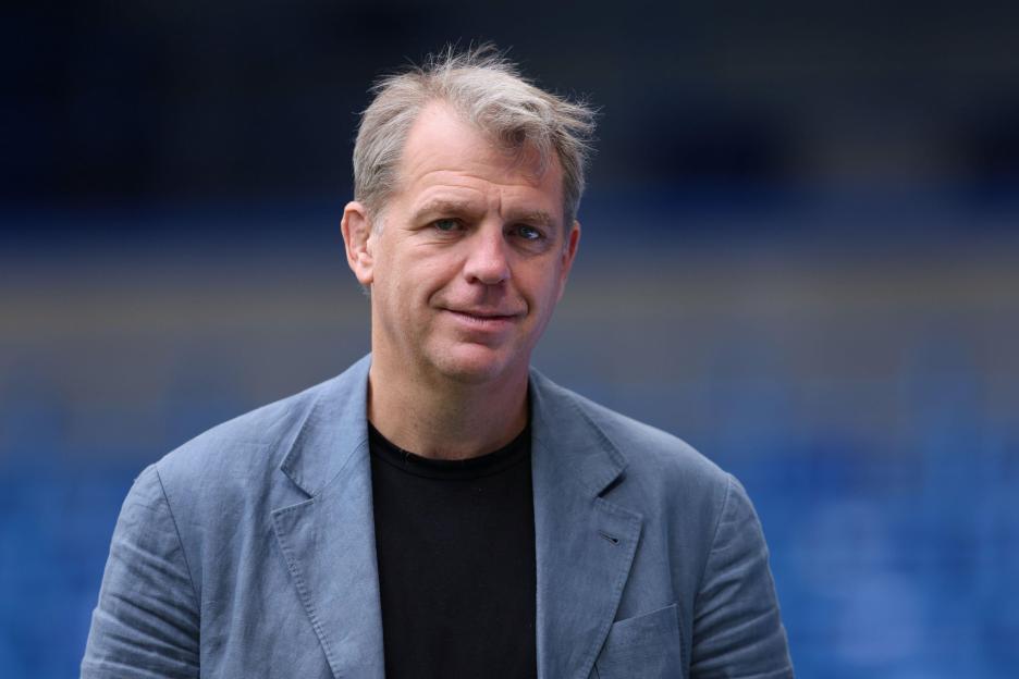 Chelsea Co-Owner Todd Boehly during the Chelsea vs Fulham Premier League match.