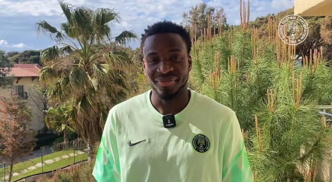 Super Eagles: Otele Touches Down in Warsaw for Friendly Match Against Poland