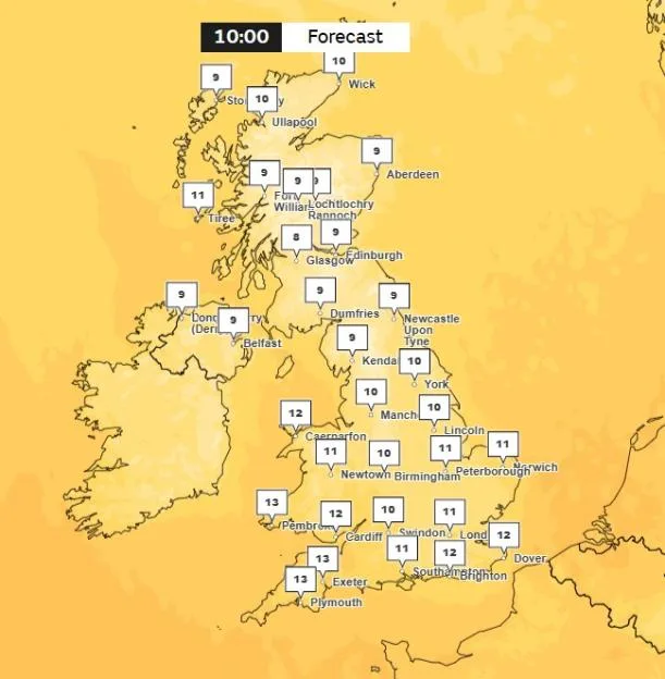 Exact date Brits should turn central heating back on as autumn chill to arrive this week with 11C temperatures