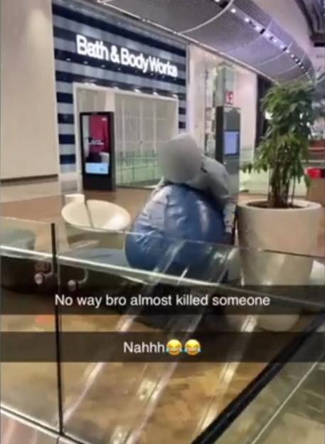 Teenager Escapes Jail for Filming Friend Tossing 15kg Sofa from Balcony in Busy Westfield Mall