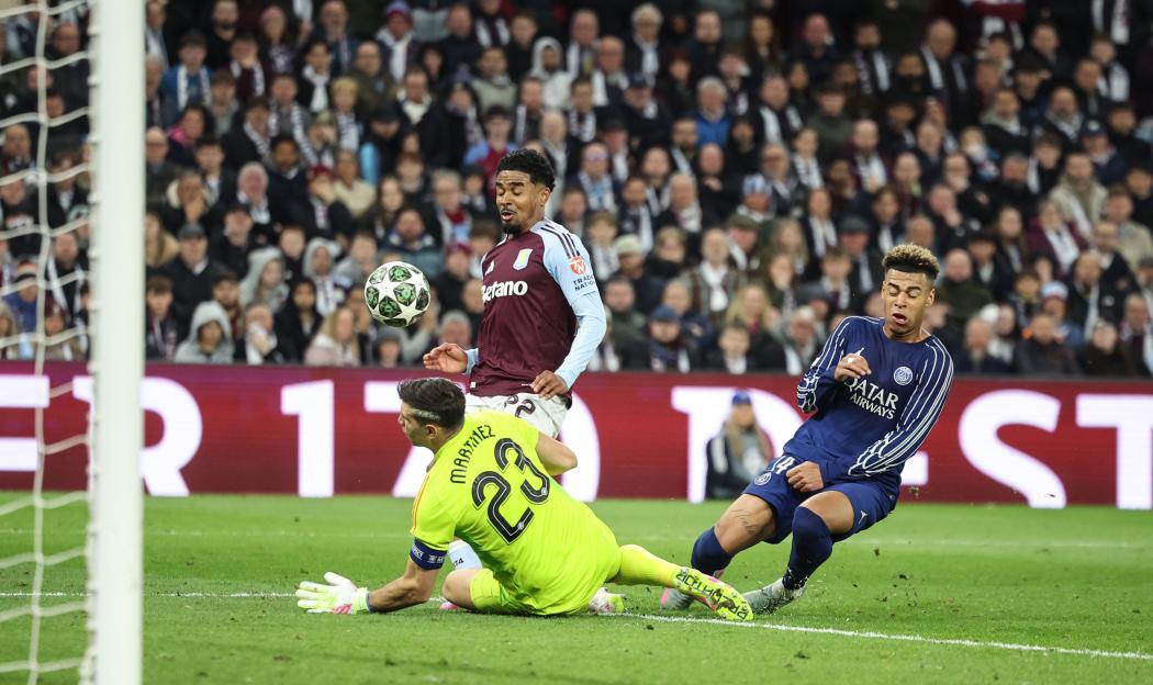 Aston Villa v PSG, Champions League Quarter Final
