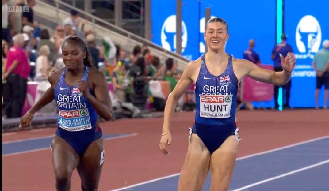 Amy Hunt Claims European Athletics Double, Outshining Fellow Team GB Star Dina Asher-Smith in the 200m!