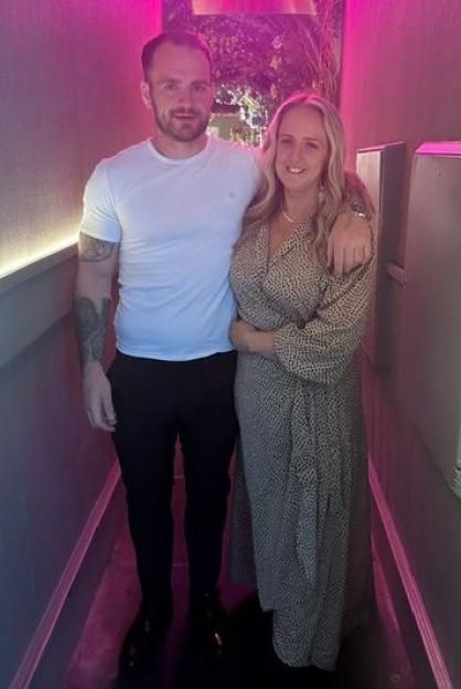 Lizz Adair and Jack Atherton at Lucia restaurant.