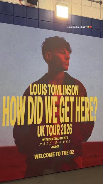 Louis Tomlinson "How Did We Get Here?" UK Tour 2026 poster.