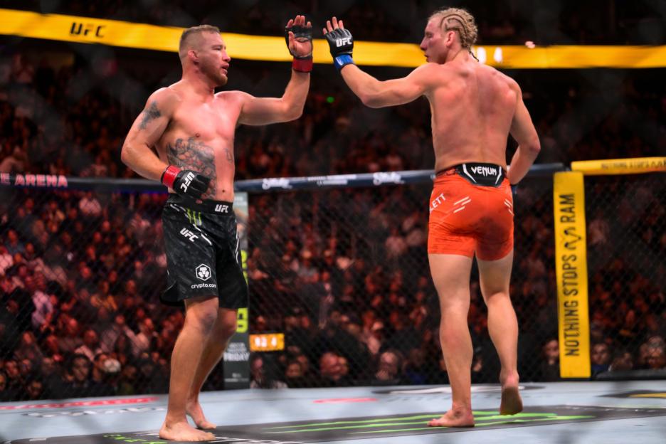UFC 324: Justin Gaethje Vs Paddy Pimblett: Fight Night, Las Vegas, Nevada, USA - 24 Jan 2026