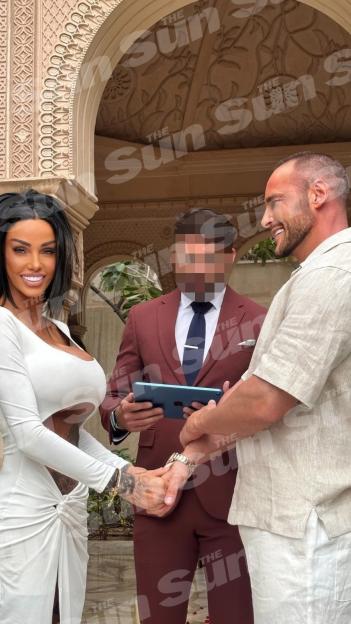 'Shock for Katie Price's Family: Her Kids Unaware of Lee Andrews' Identity and Wedding Plans!'