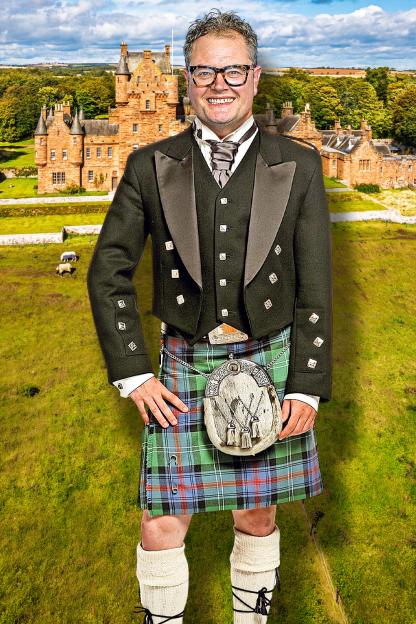 Alan Carr Unveils Plans to Become a BARON with His Own Tartan After Secretly Acquiring a £3 Million Castle Fit for Traitors!