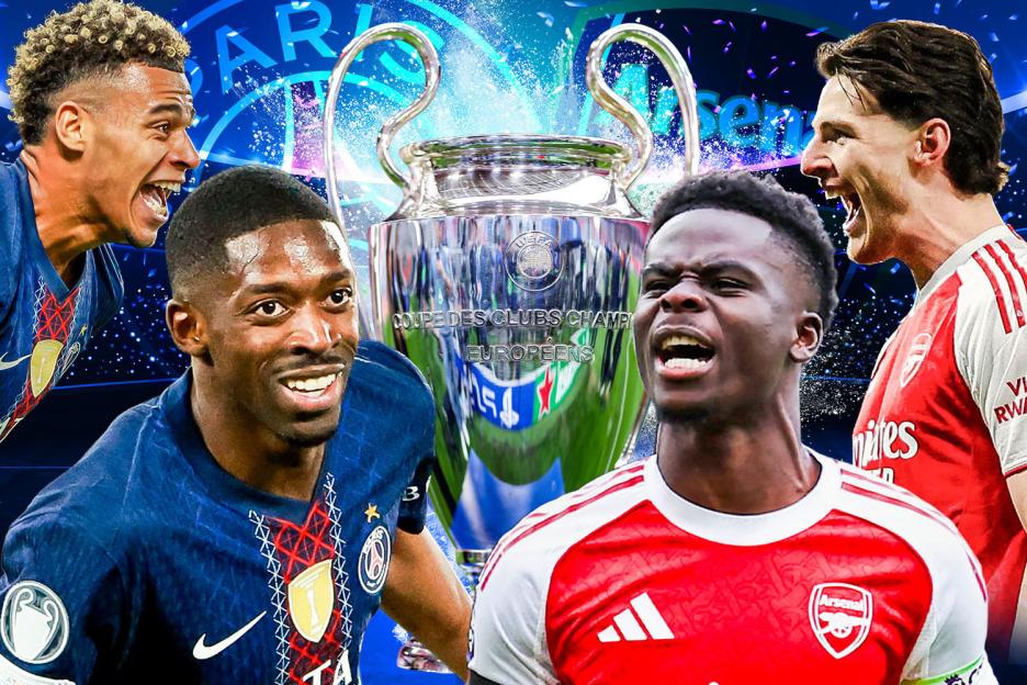 Champions League Final LIVE: PSG Takes on Arsenal with Havertz Leading the Line, Timber Returns from Injury, and Hakimi Back in the Starting XI!