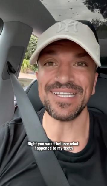 Peter Andre Faces Dental Emergency After Fan Kicks Him in the Face, Leaving Him with Damaged Teeth