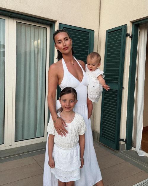 Ferne McCann with her daughters