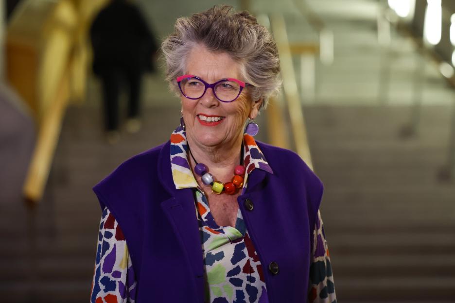 BESTPIX - Prue Leith Joins Scottish Parliament Event To Support Assisted Dying