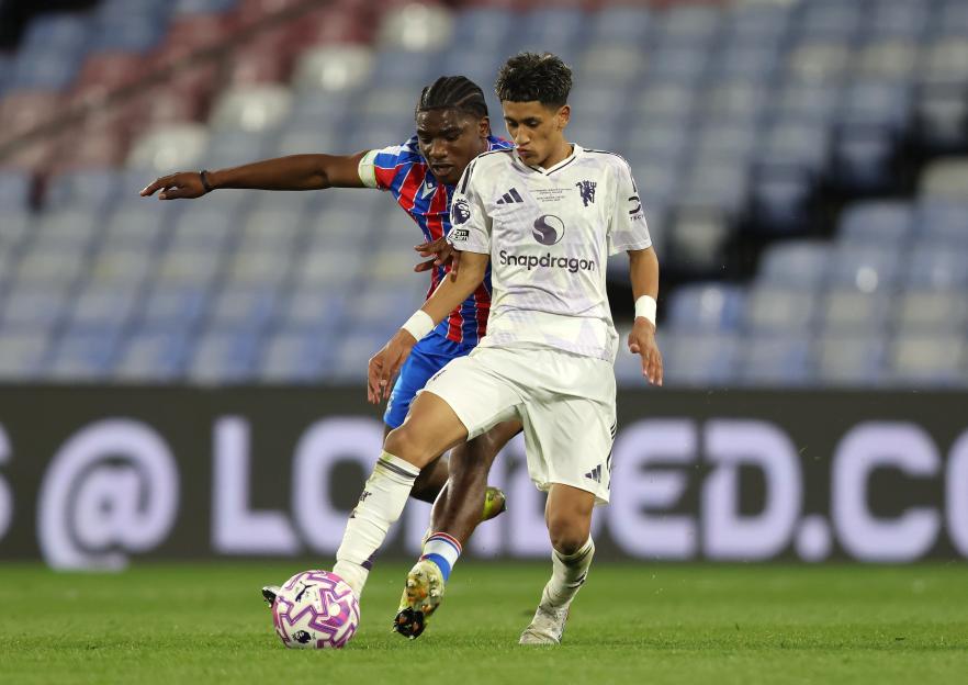 U18 Premier League Cup Final 2026 - Crystal Palace FC U18 and Manchester United U18, Selhurst Park Stadium, London, United Kingdom, England - 22 Apr 2026