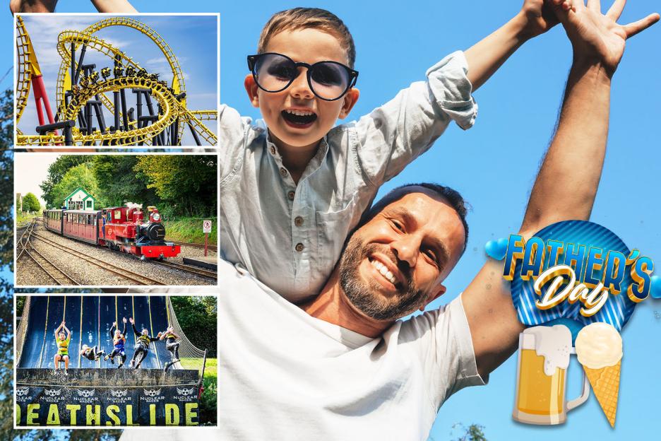'Celebrate Father's Day: The UK's Best Theme Parks Where Dads Get in Free—Plus Free Beer and Ice Cream!'