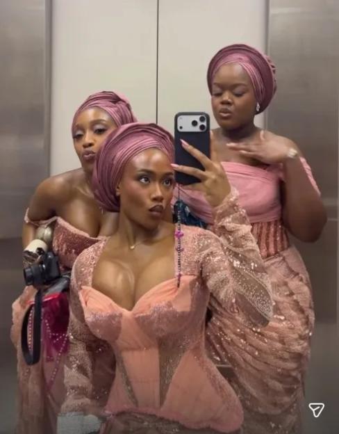 Bukayo Saka's Girlfriend Tolami Benson Dazzles in a Low-Cut Dress at Wedding Celebration!