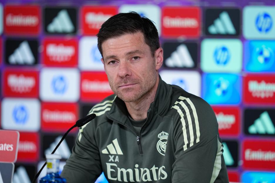 Xabi Alonso Press Conference For Real Madrid - Laliga Ea Sports
