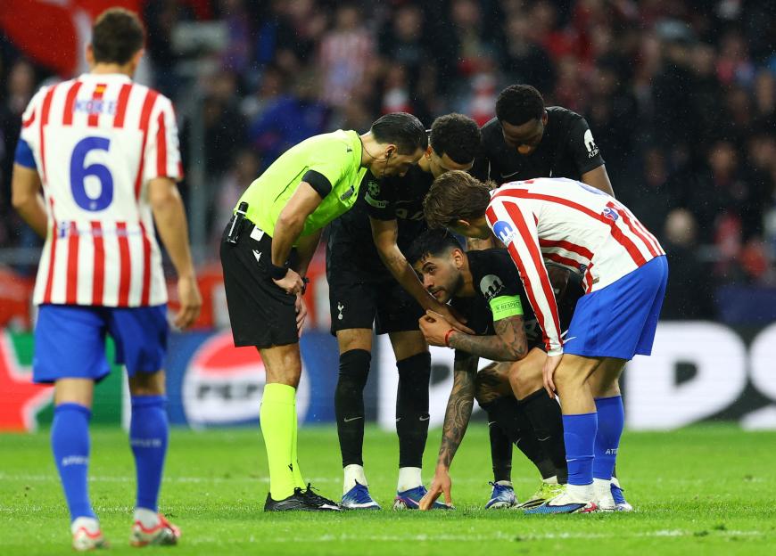 Tottenham in Turmoil: Key Players Face Doubt for Liverpool Clash After Shocking Head Collision at Atletico