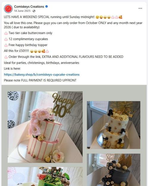 Bakers wage war with rival after she claimed THEIR creations as her own