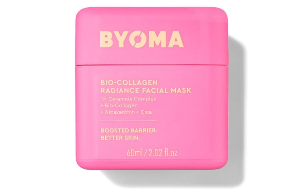 BYOMA Bio-Collagen Radiance Facial Mask.