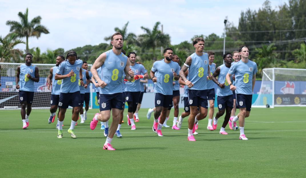 England Training Session