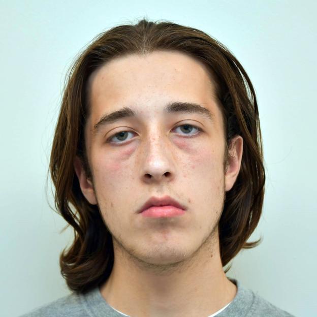 Mugshot of Alfie Douglas Coleman, convicted of planning a terrorist attack.