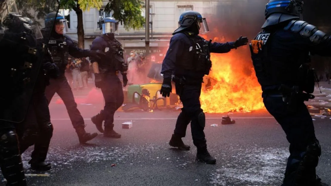 Education Protest And Police Intervention In Paris, France - 06 Oct 2026