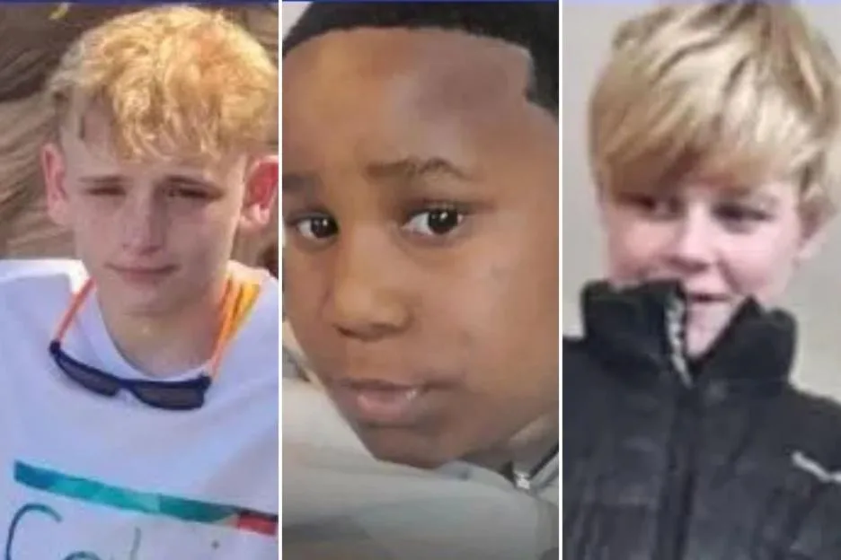 Three schoolboys, 12 & 13, vanish after last being seen at tram stop as police search launched