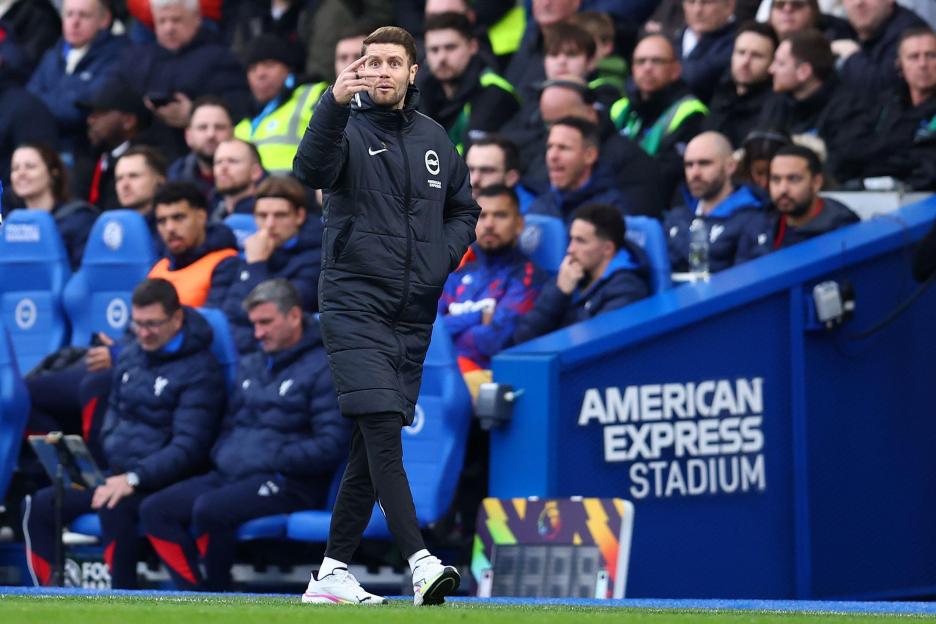 'Fabian Hurzeler Adopts Intense Training to Stay Composed Amid Booing and Brighton's Struggles'