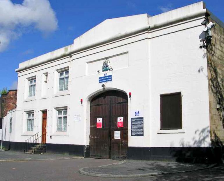 Preston Prison on Ribbleton Lane, Lancashire.