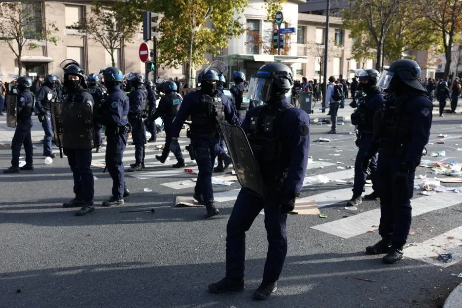 Nationwide day of student protests in France
