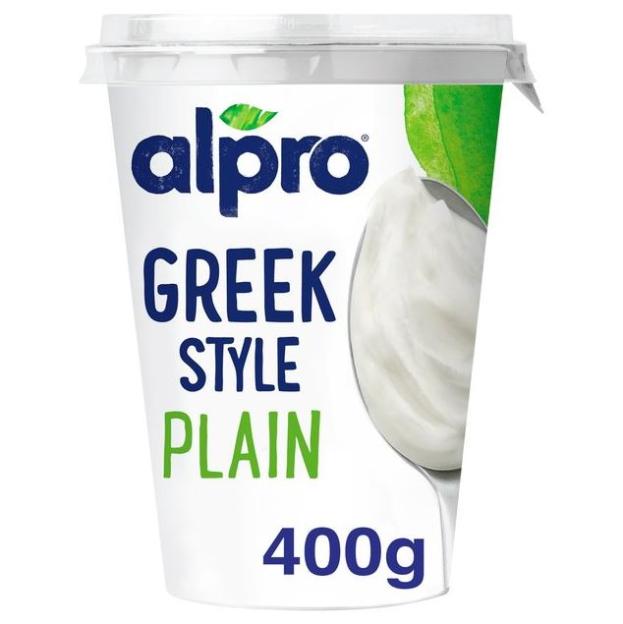 Alpro Greek Style Plain Yogurt, 400g.